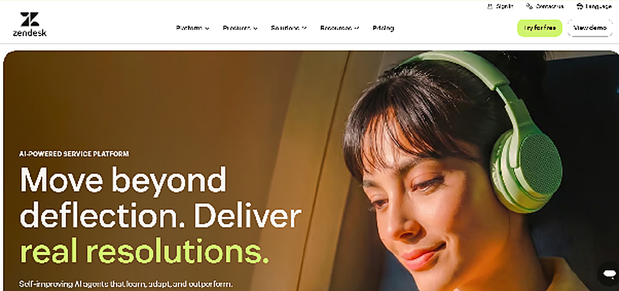 Maarket's list of top customer support software- Zendesk