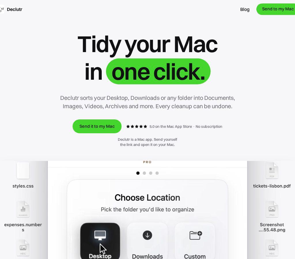 Declutr screenshot 1