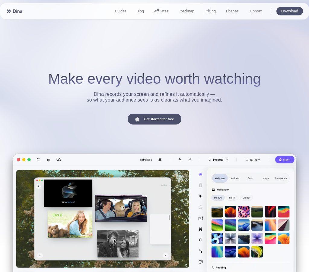 Dina 4.5 screenshot 1