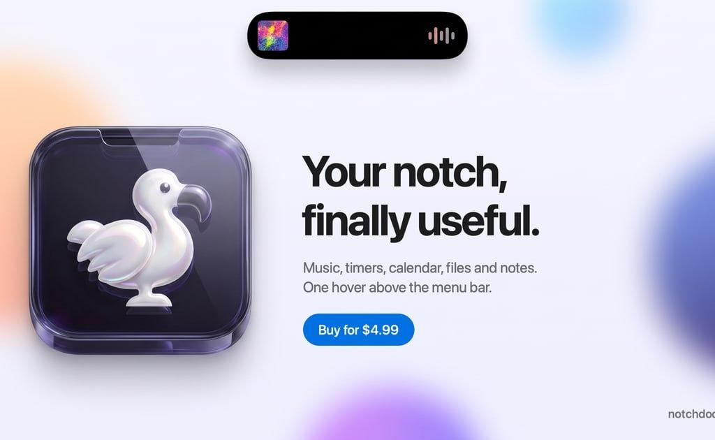 NotchDodo screenshot 2