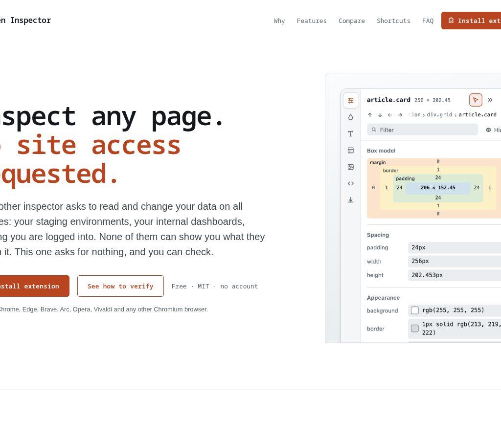 Open Inspector screenshot 1