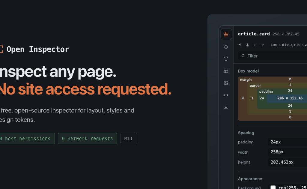 Open Inspector screenshot 2