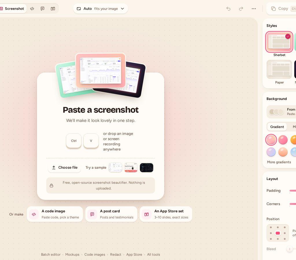 Shotcandy screenshot 1