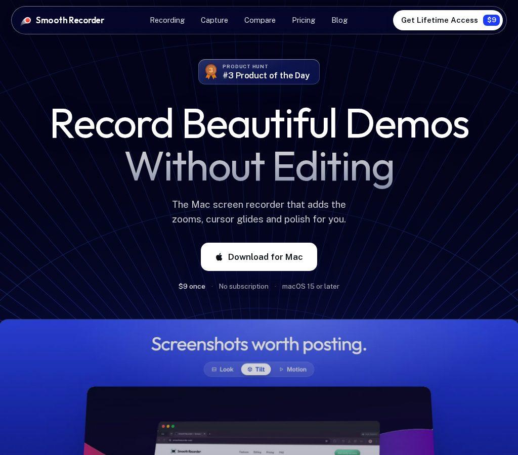 Smooth Recorder screenshot 1