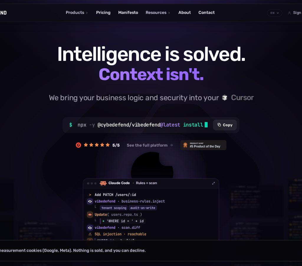 VibeDefend by CybeDefend screenshot 1