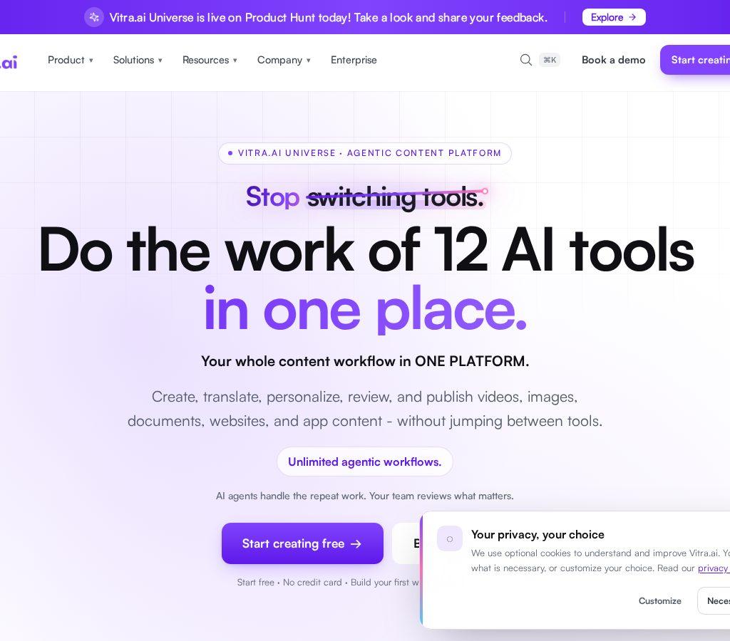 Vitra.ai screenshot 1