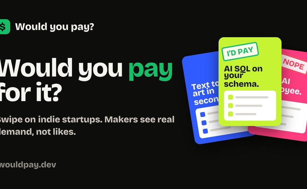 Would you pay? screenshot 2