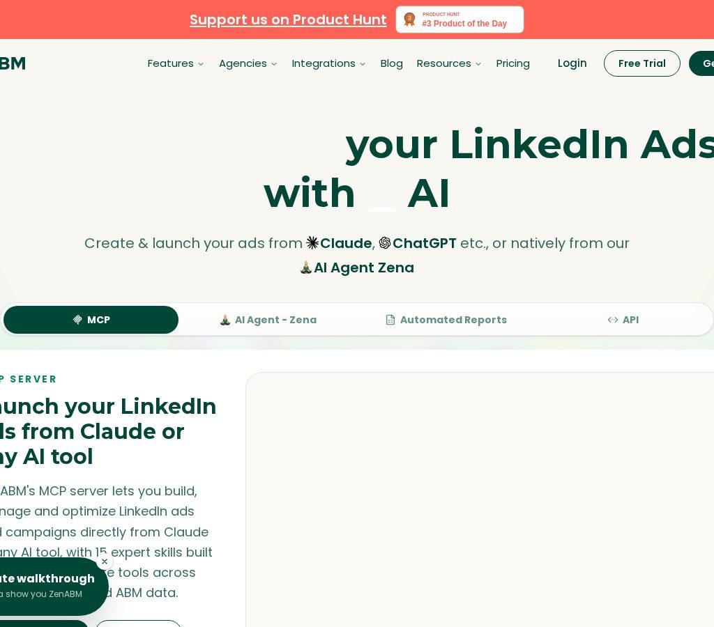 ZenABM screenshot 1