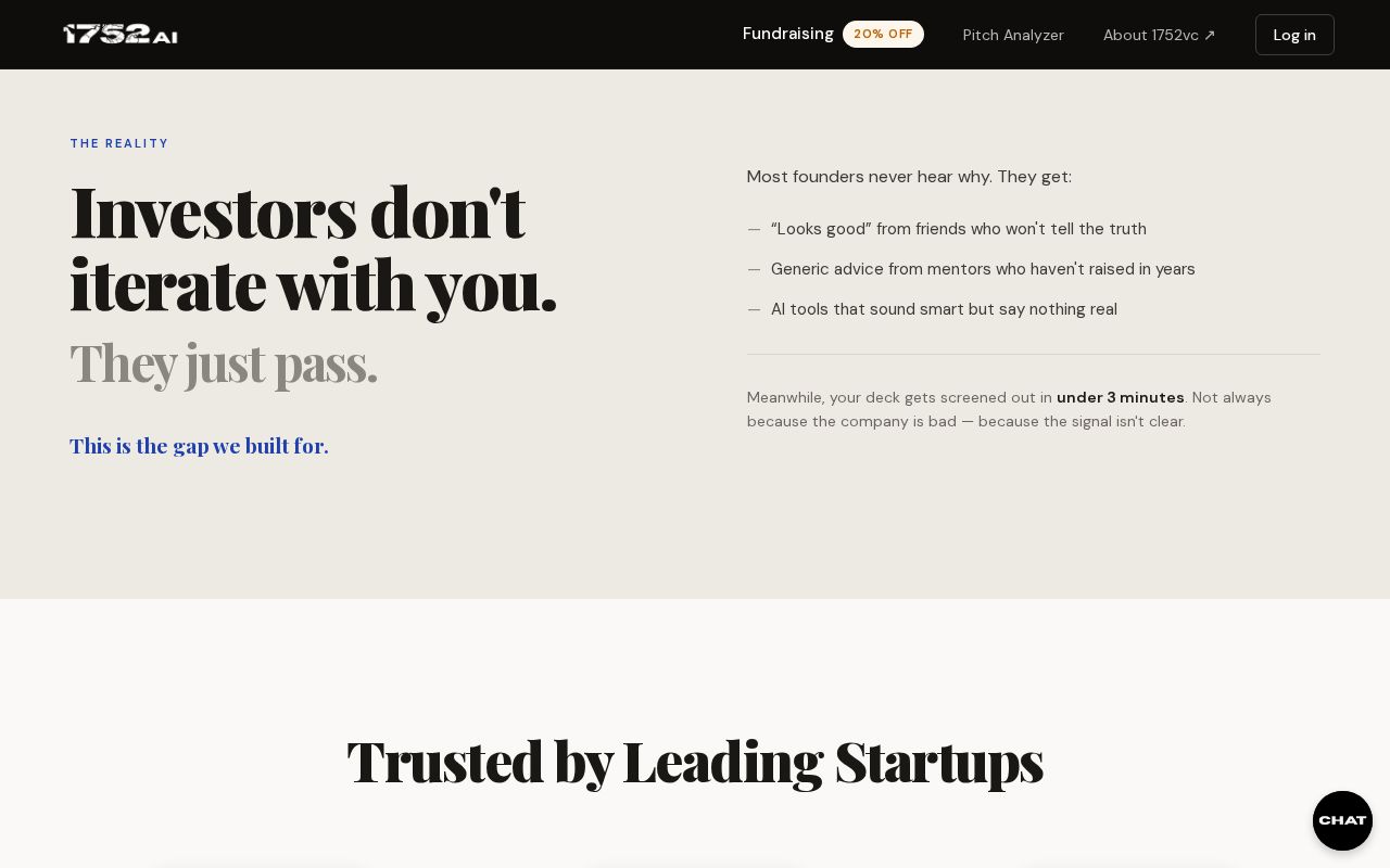 1752vc Pitch Deck Analyzer screenshot 2