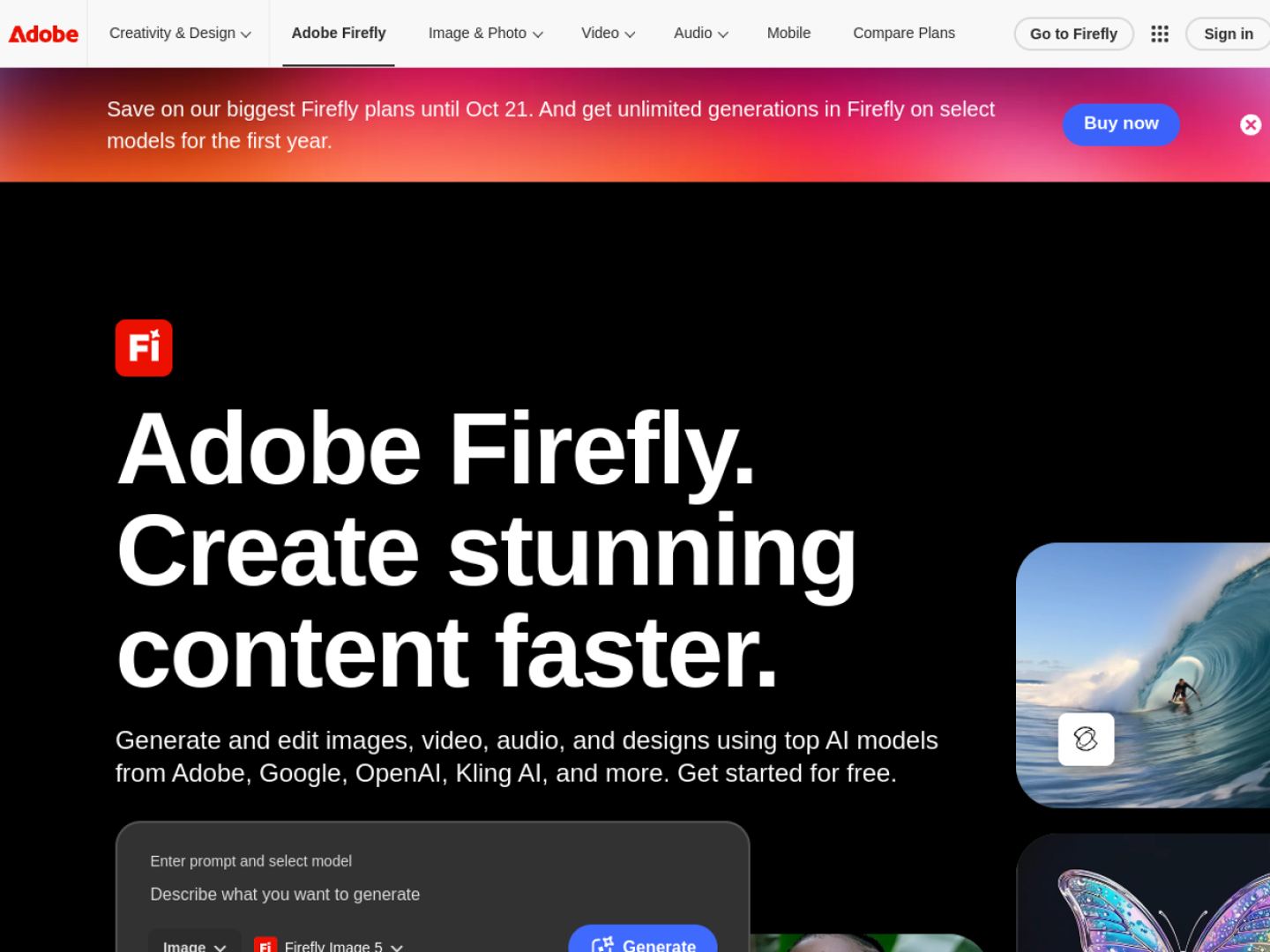Adobe Firefly screenshot 1