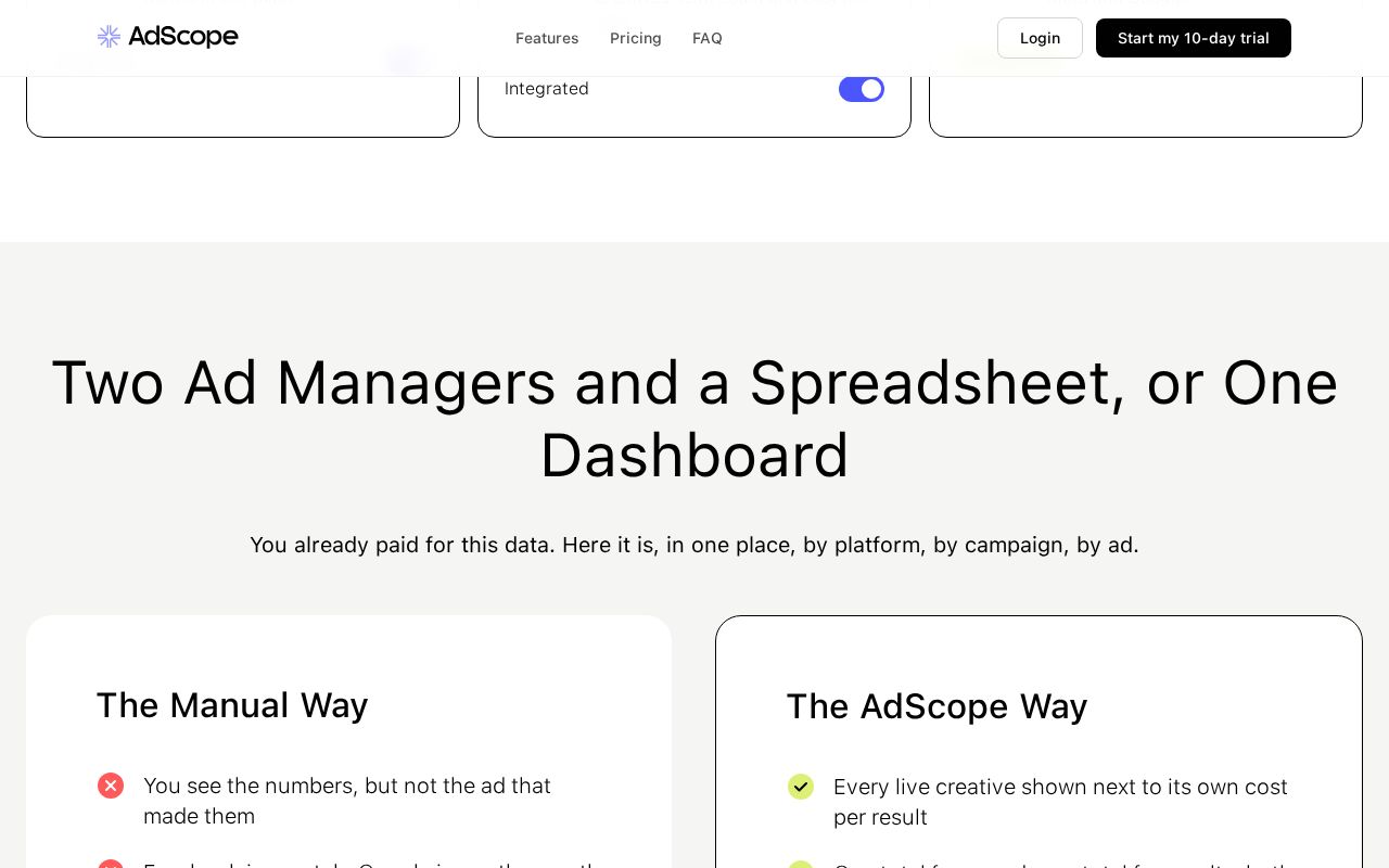 AdScope screenshot 2