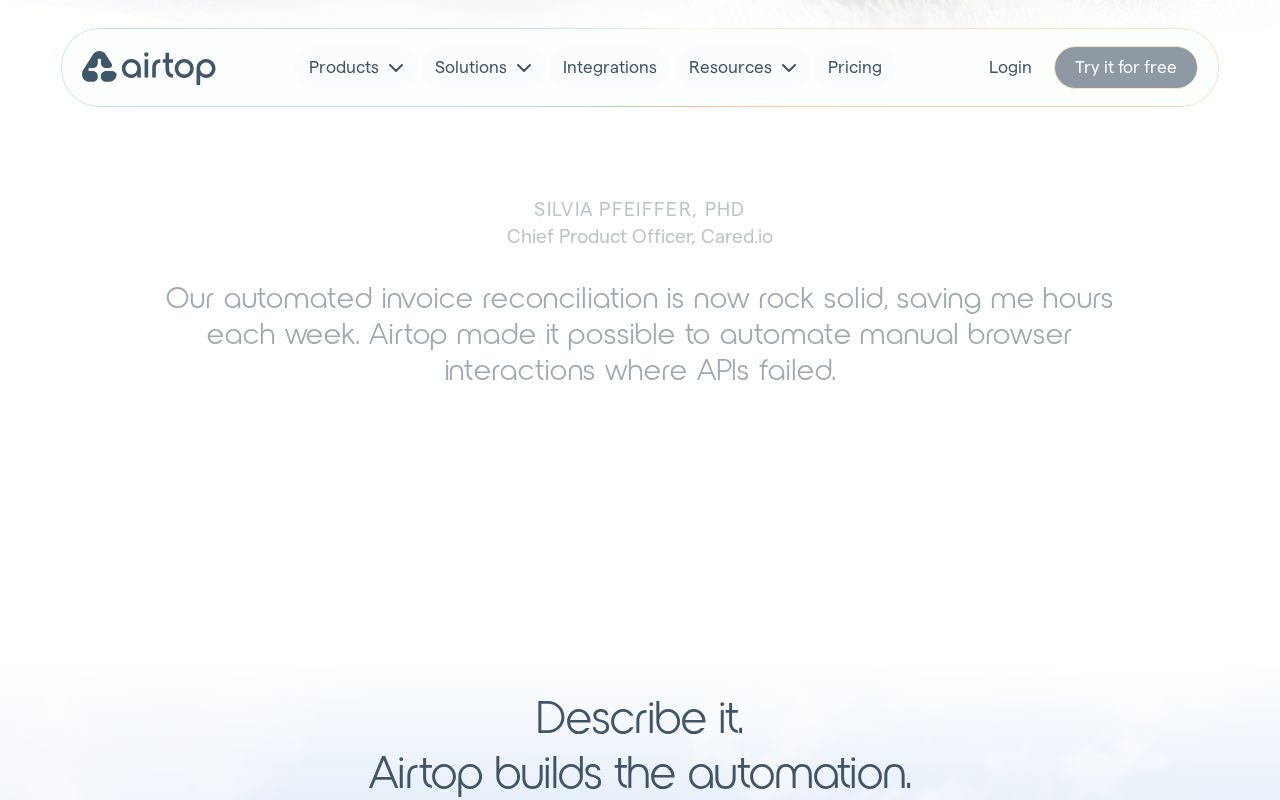 Agent Builder by Airtop screenshot 2
