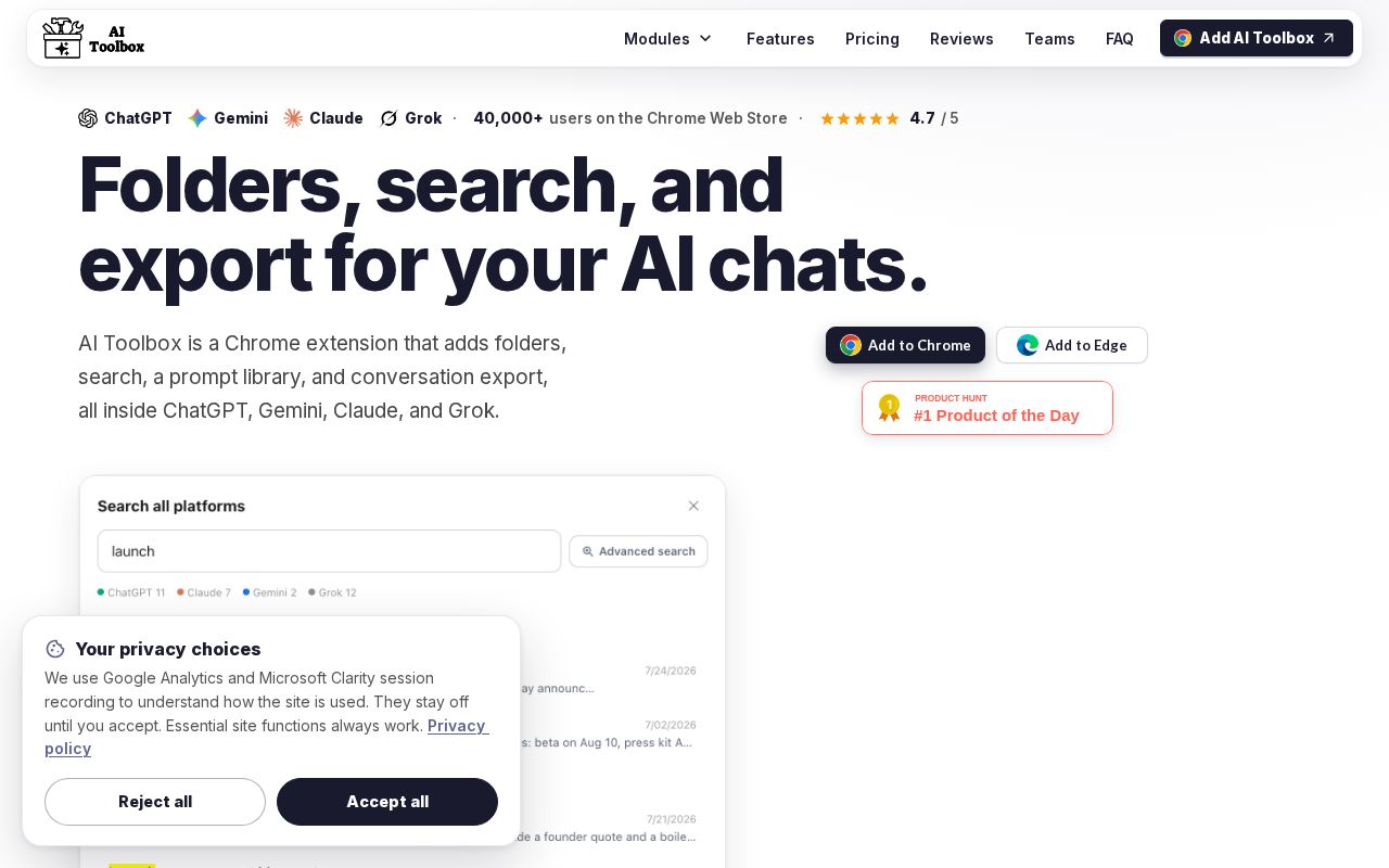 AI Toolbox 3.0 screenshot 1