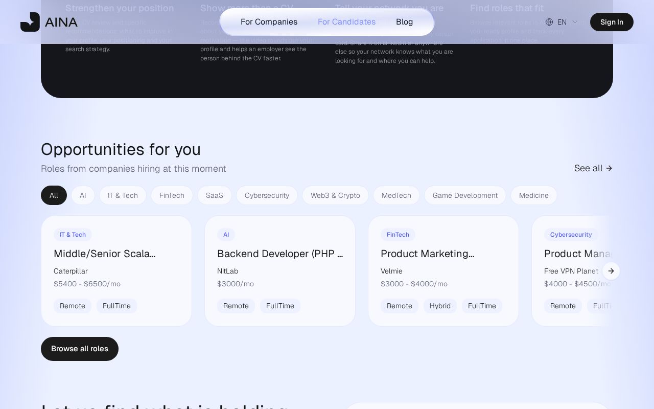 AINA screenshot 2