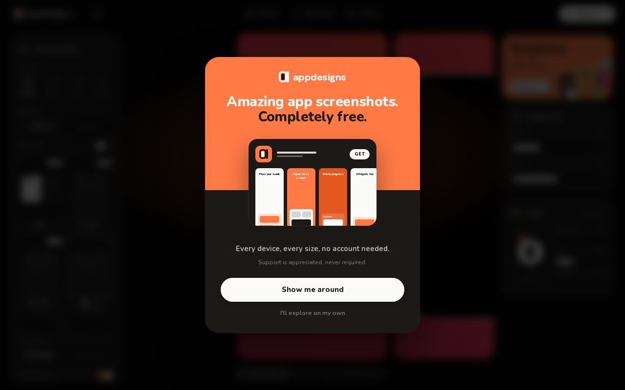 appdesigns screenshot 2