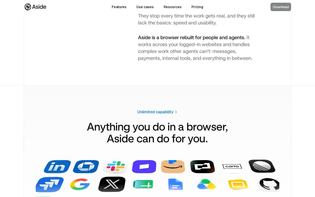 Aside screenshot 2