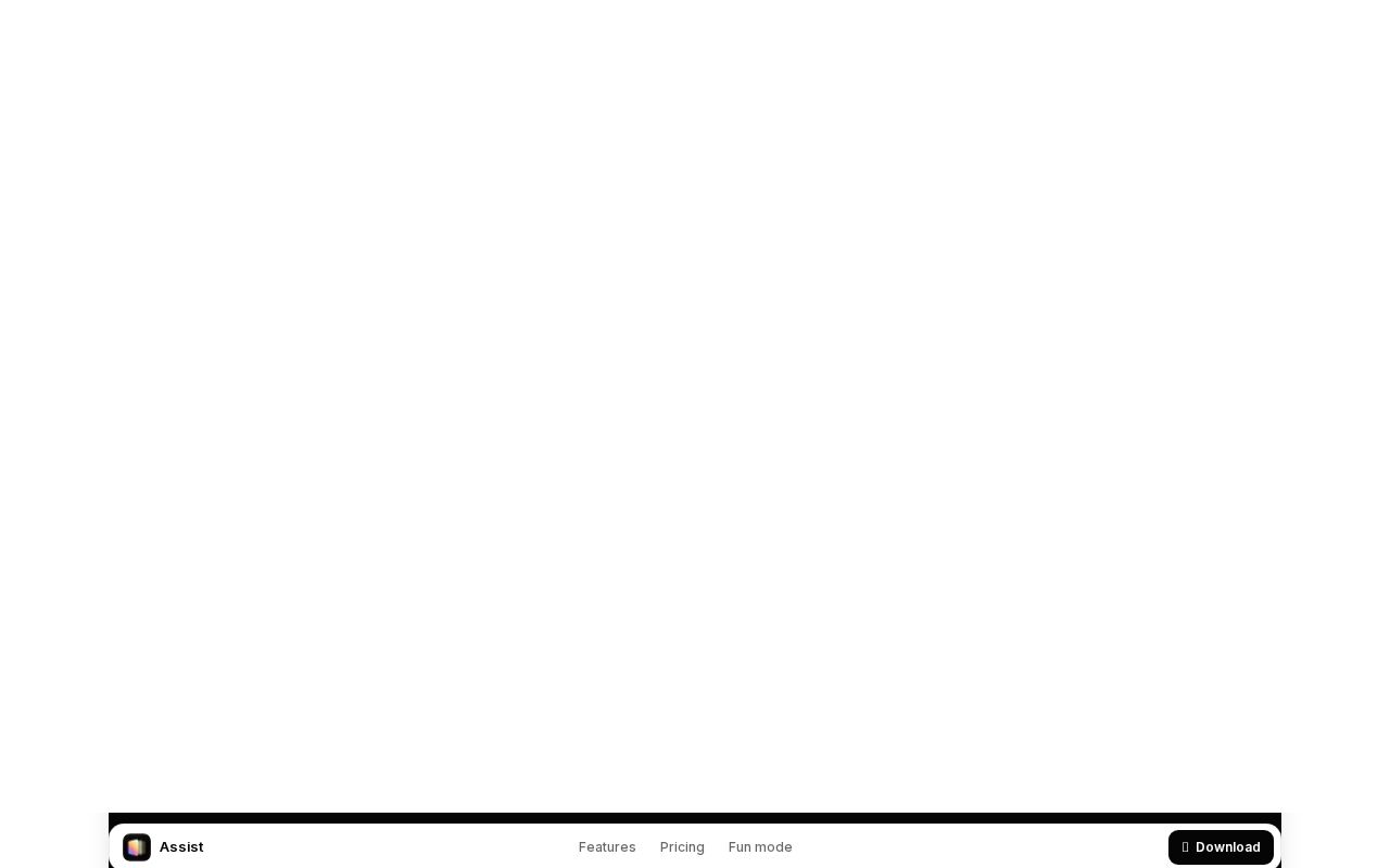 Assist screenshot 2