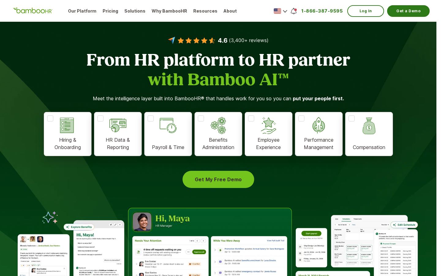 BambooHR screenshot 1