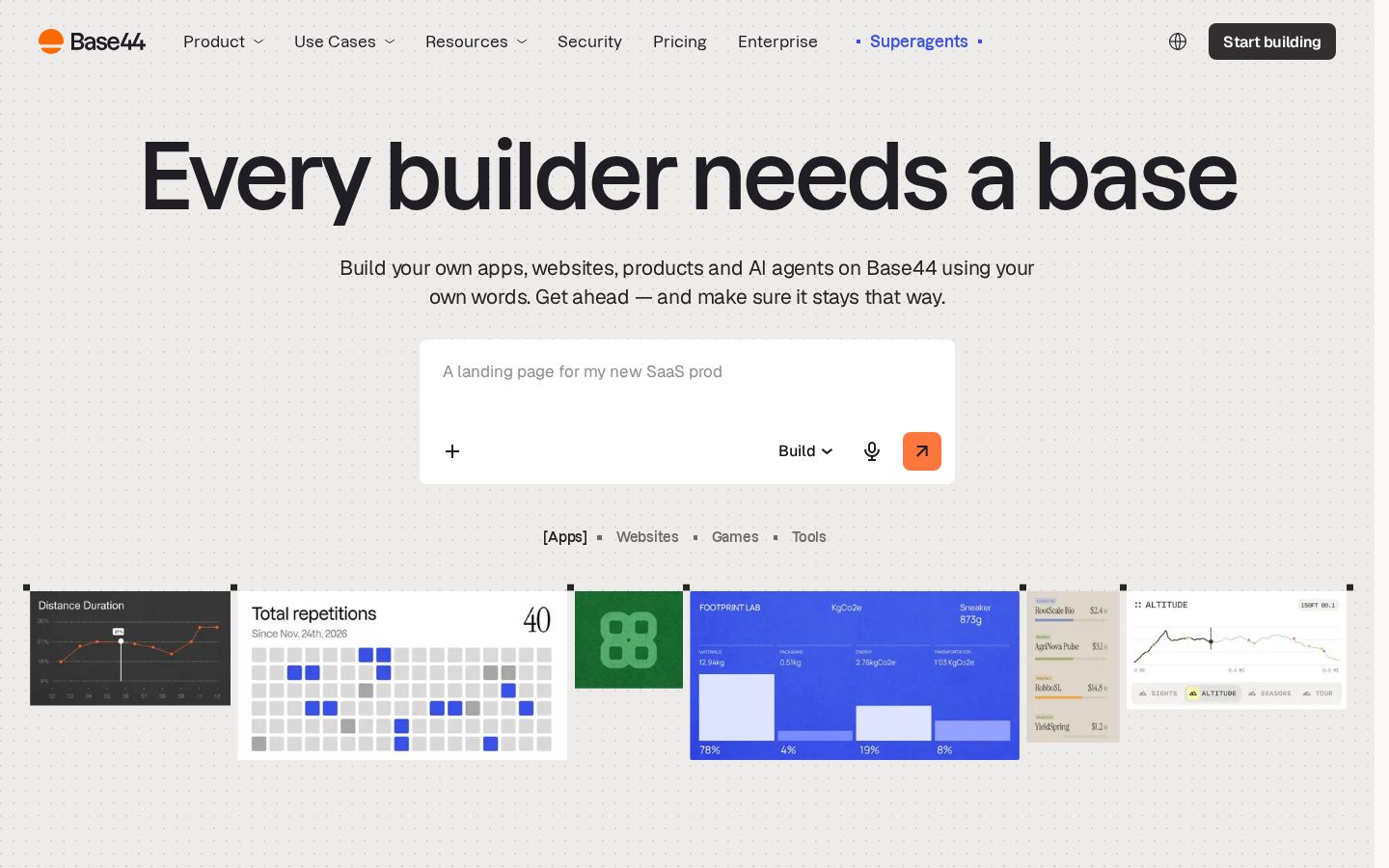 Base44 screenshot 1