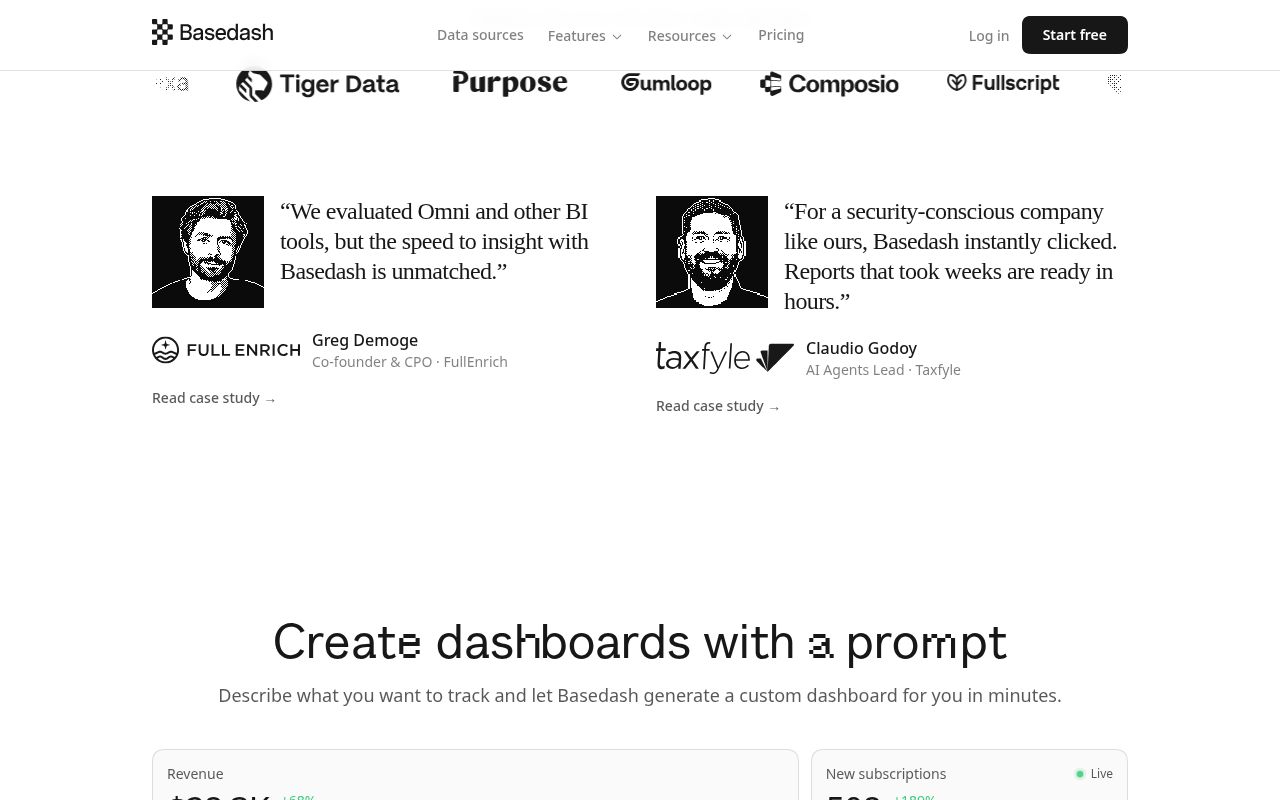 Basedash Models screenshot 2