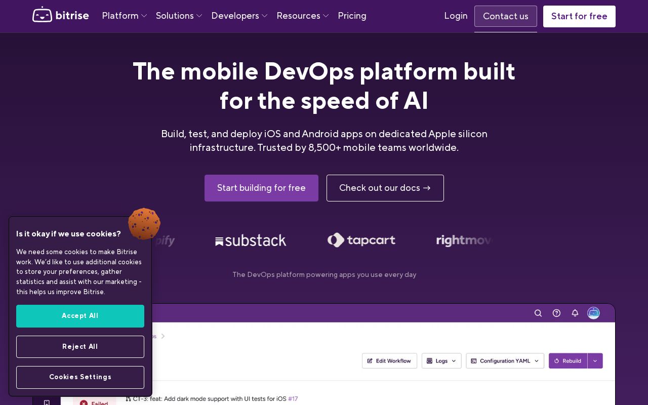 Bitrise Remote Dev Environments screenshot 1