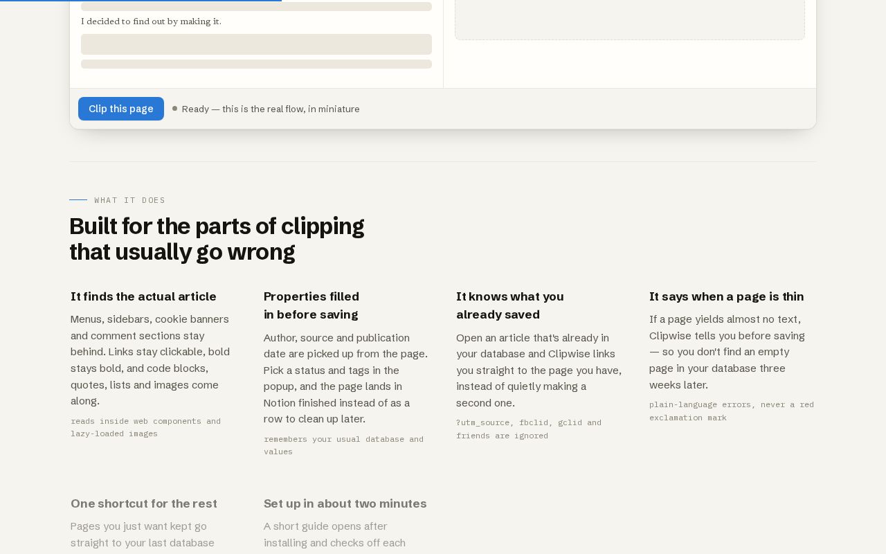 Clipwise screenshot 2