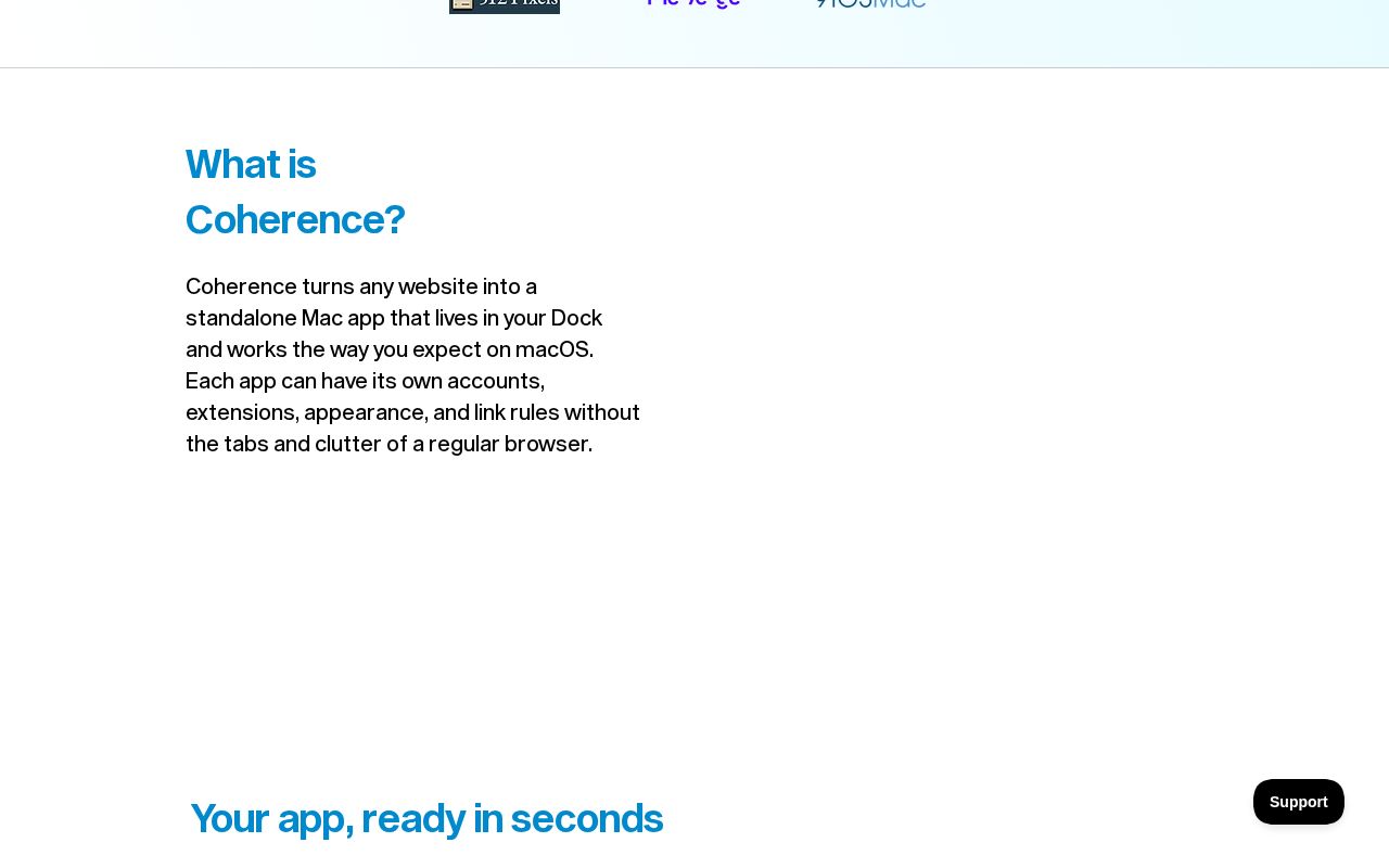 Coherence X6 for macOS screenshot 2