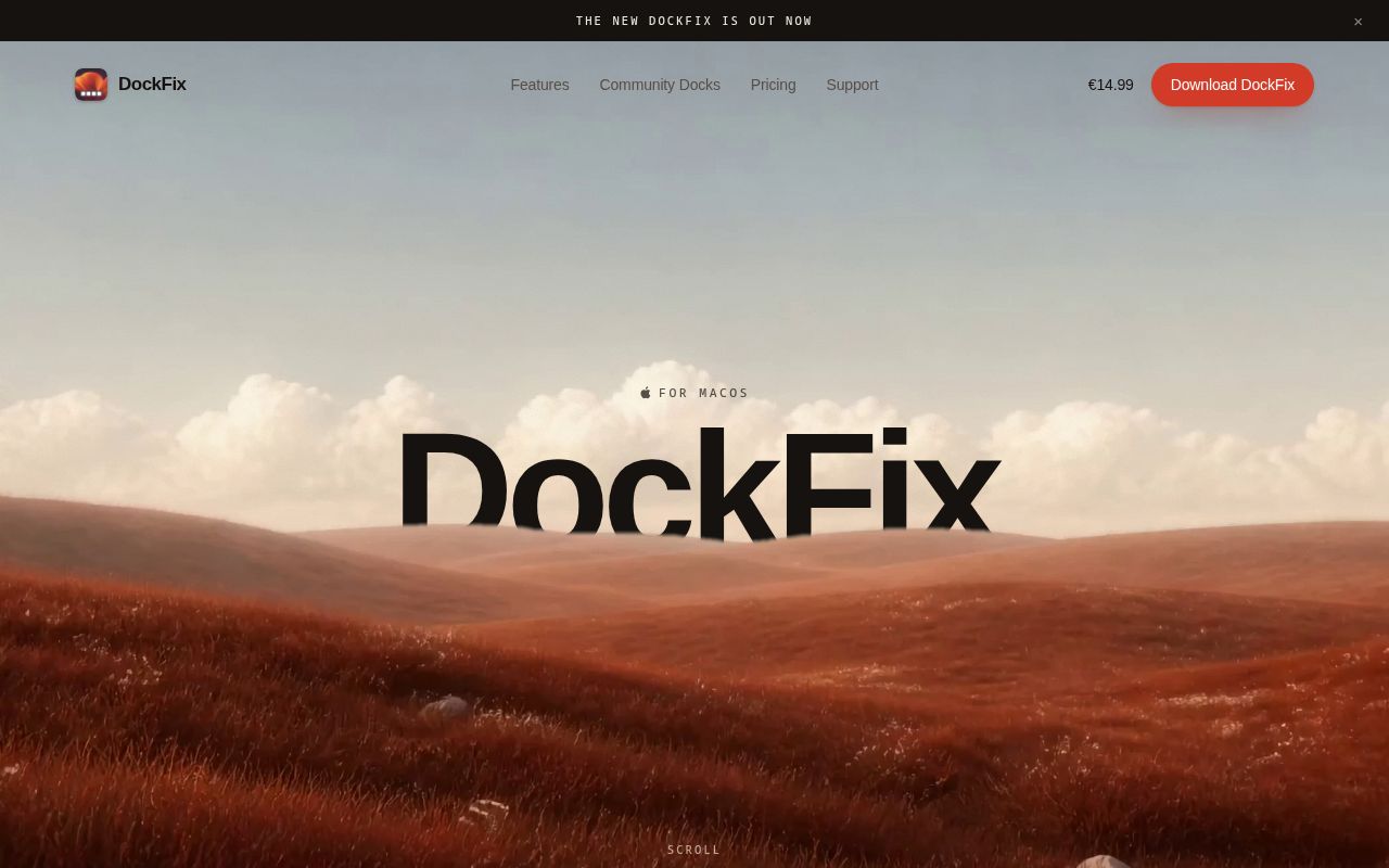DockFix 5.0 screenshot 1