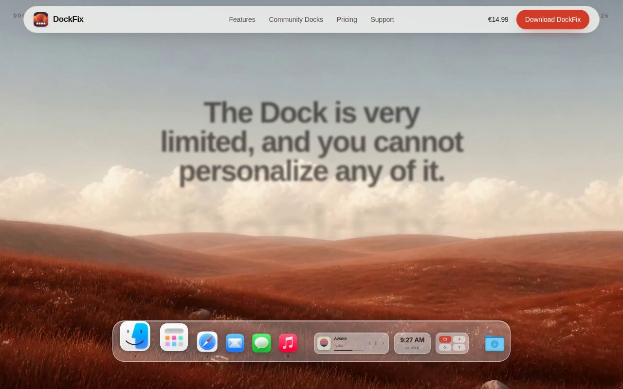 DockFix 5.0 screenshot 2