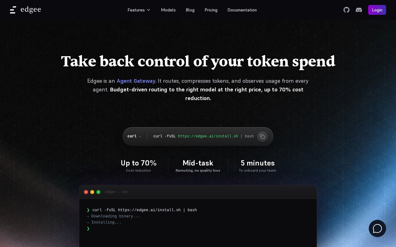 Edgee Codex Compressor V2 screenshot 1