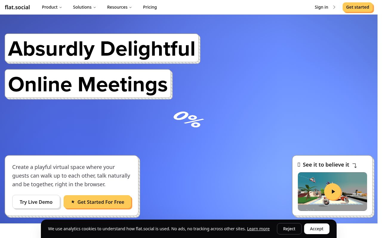 flat.social screenshot 1