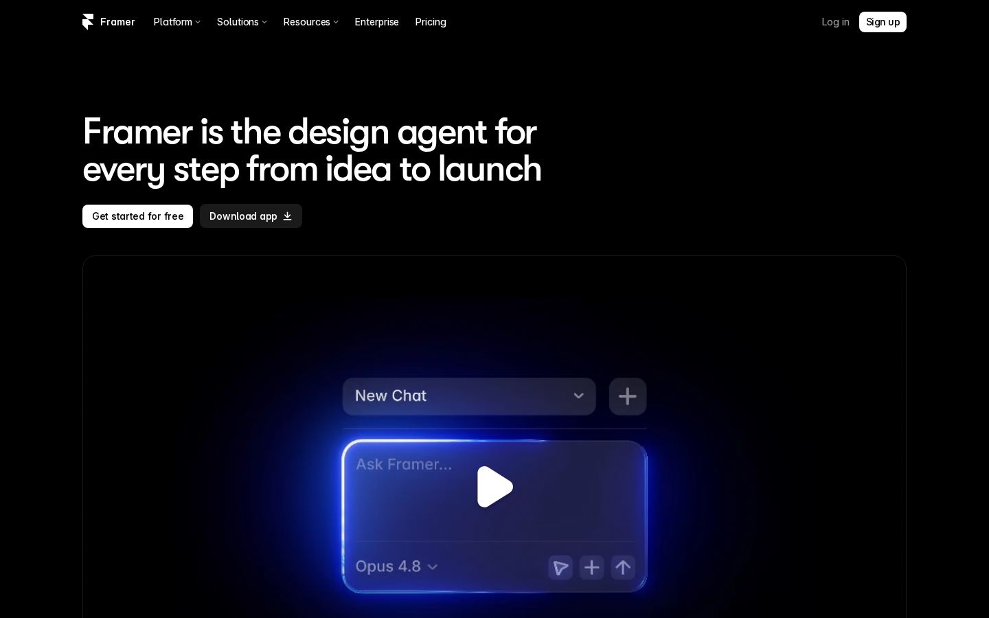 Framer screenshot 1