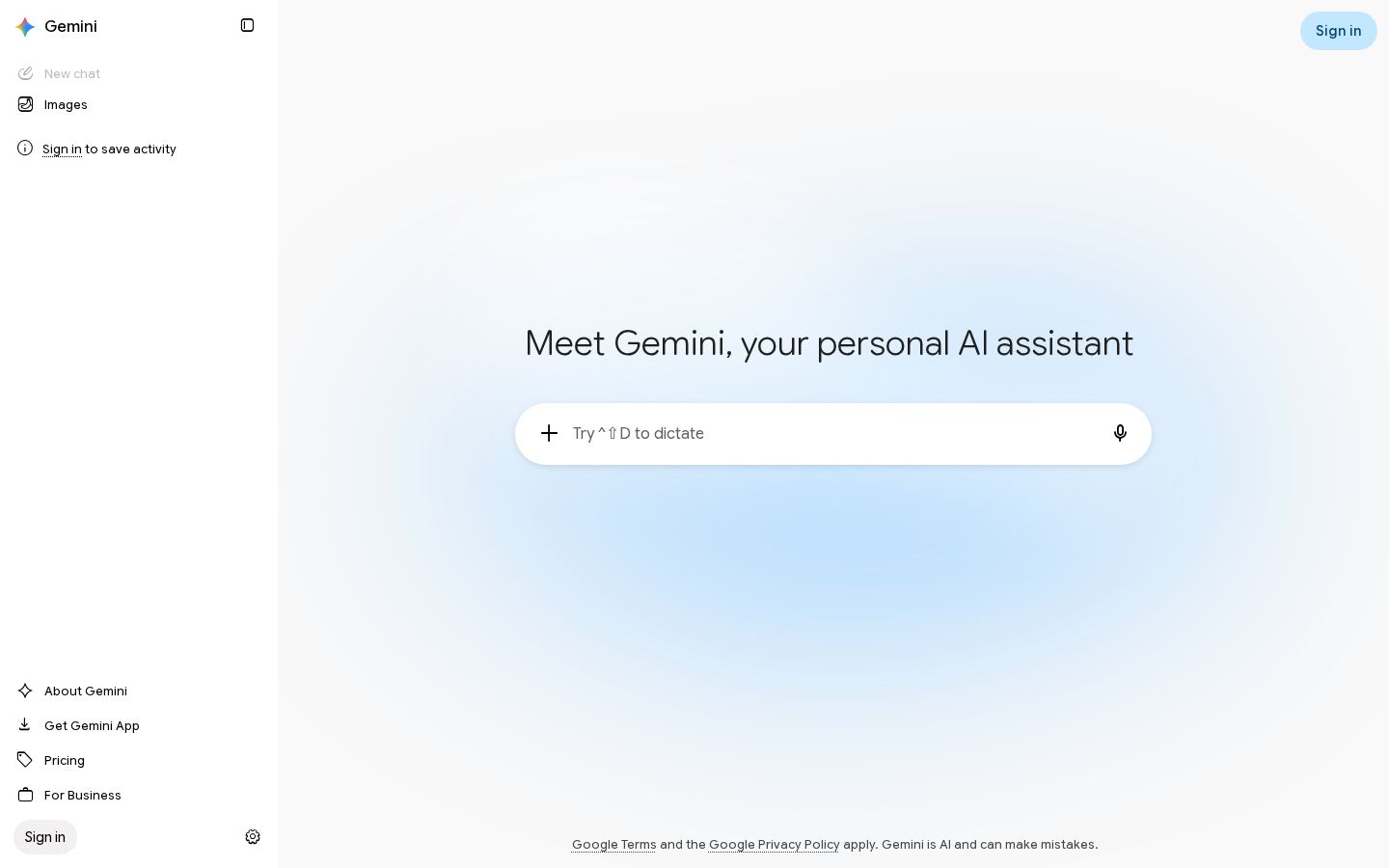 Gemini screenshot 2