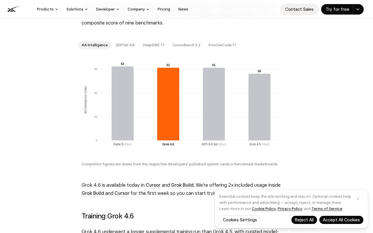Grok 4.6 screenshot 2