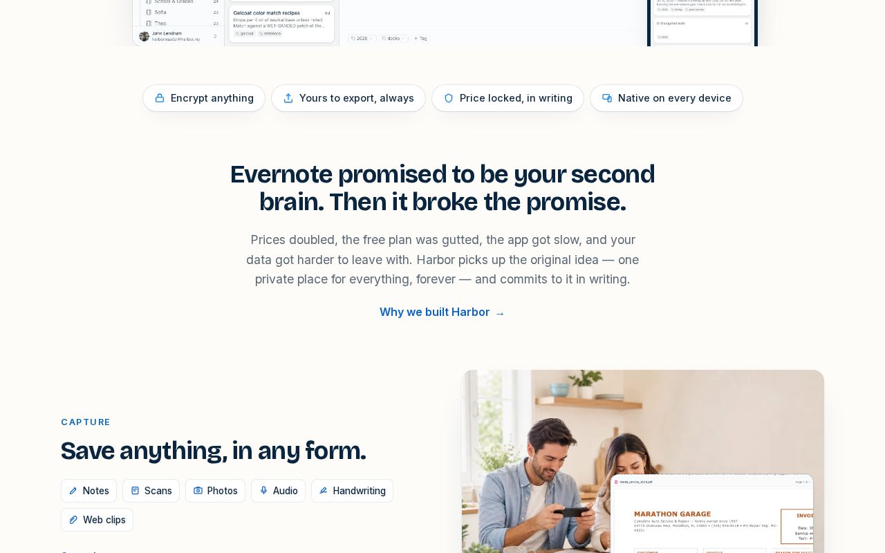 Harbor screenshot 2