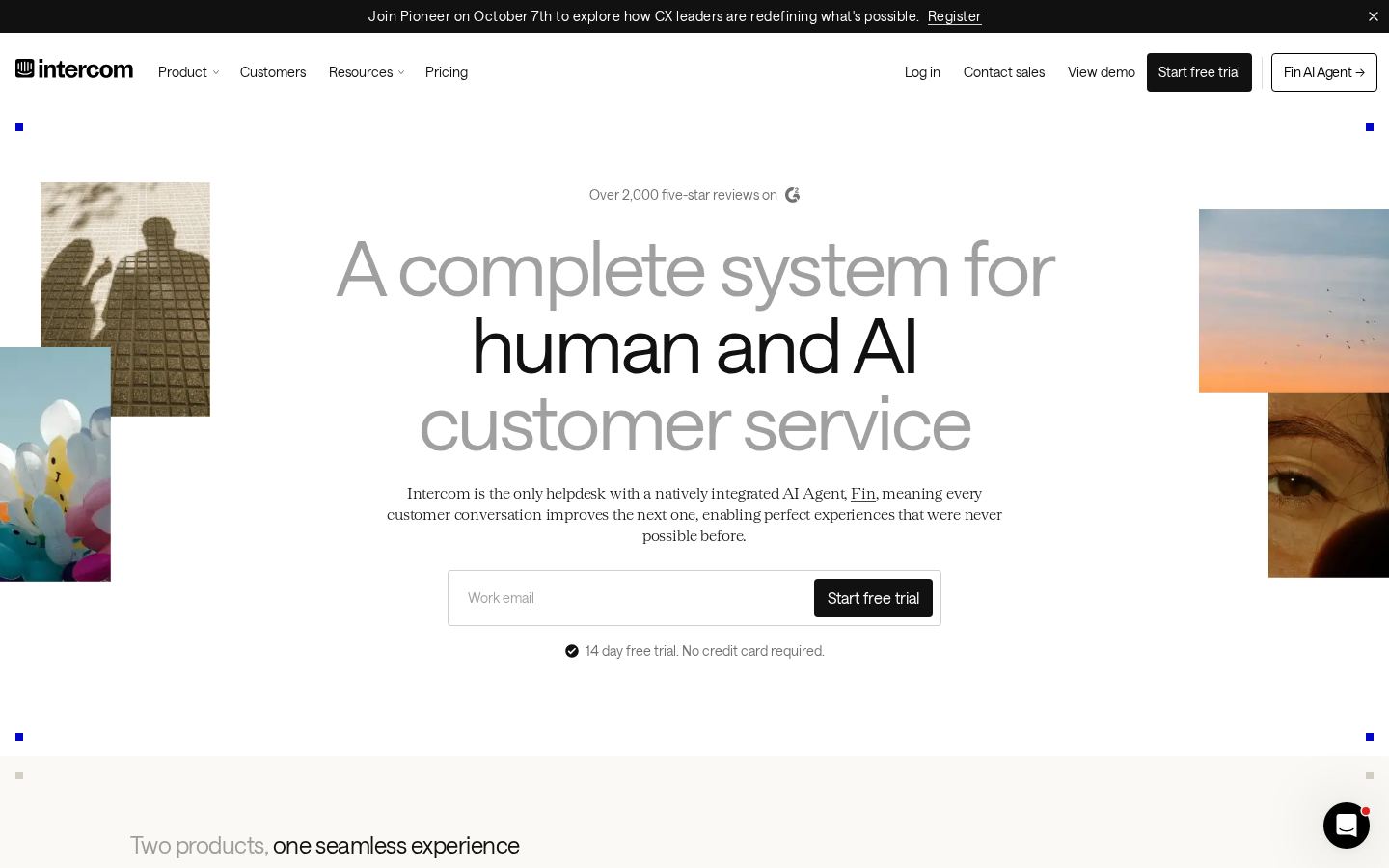 Intercom screenshot 1