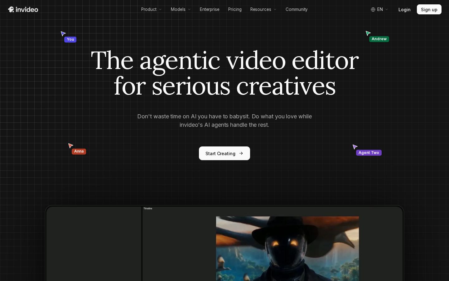 invideo AI screenshot 1