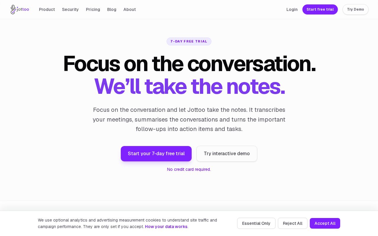 Jottoo screenshot 1