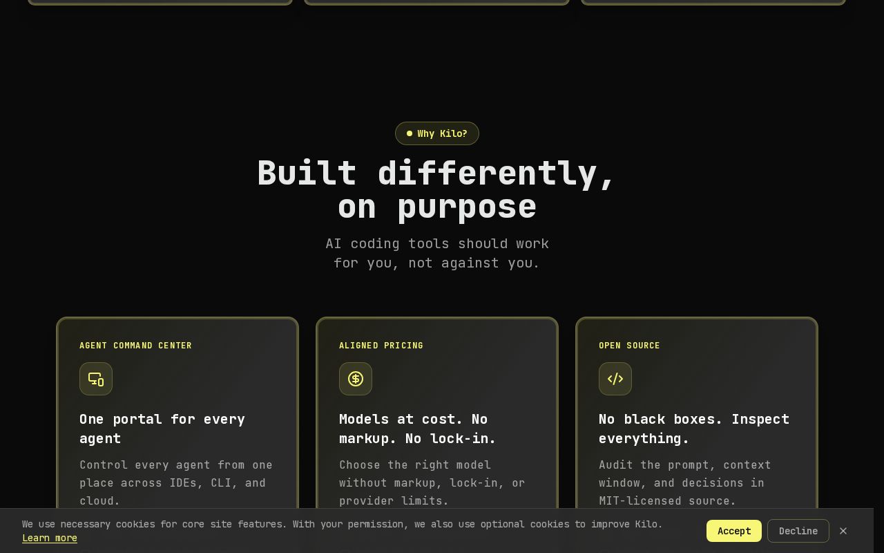 Kilo Code for iOS and Android screenshot 2