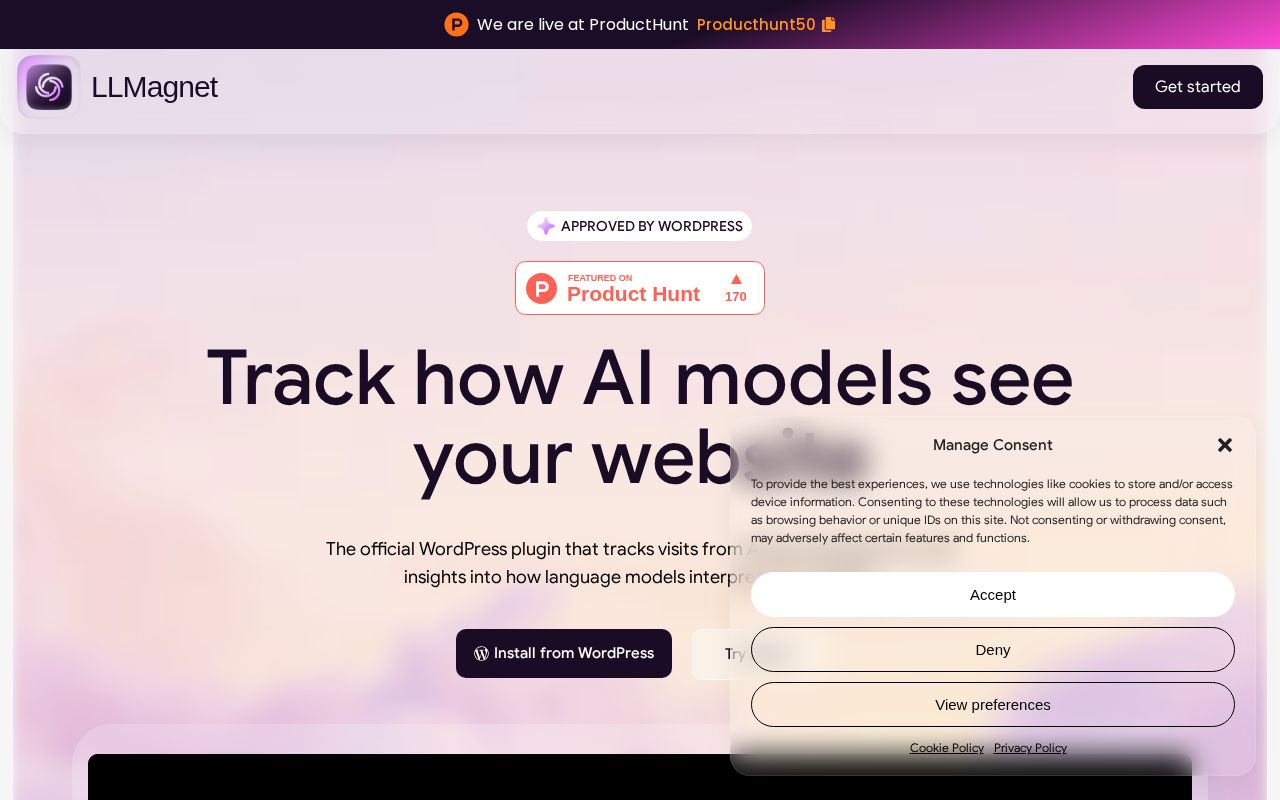 LLMagnet screenshot 1