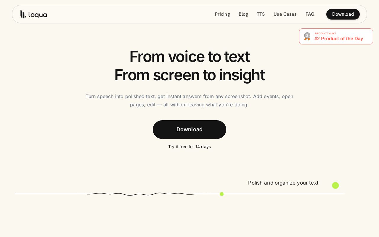 Loqua screenshot 1