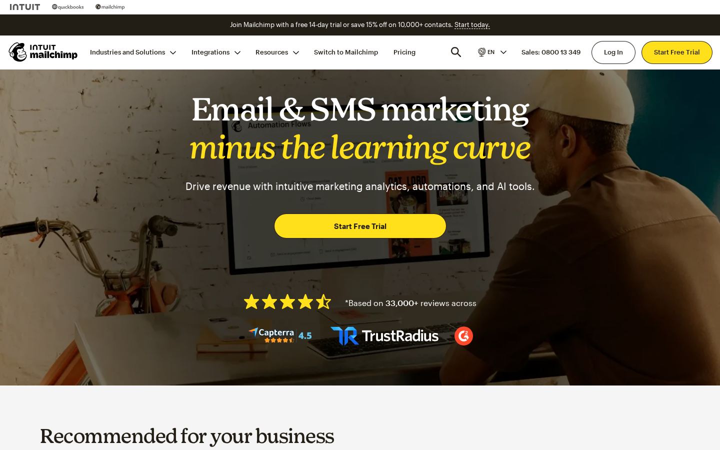 Mailchimp screenshot 1