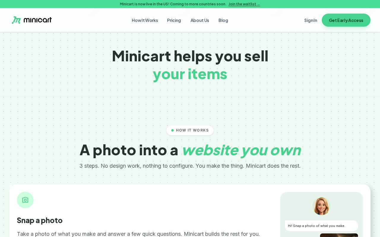 Minicart screenshot 2