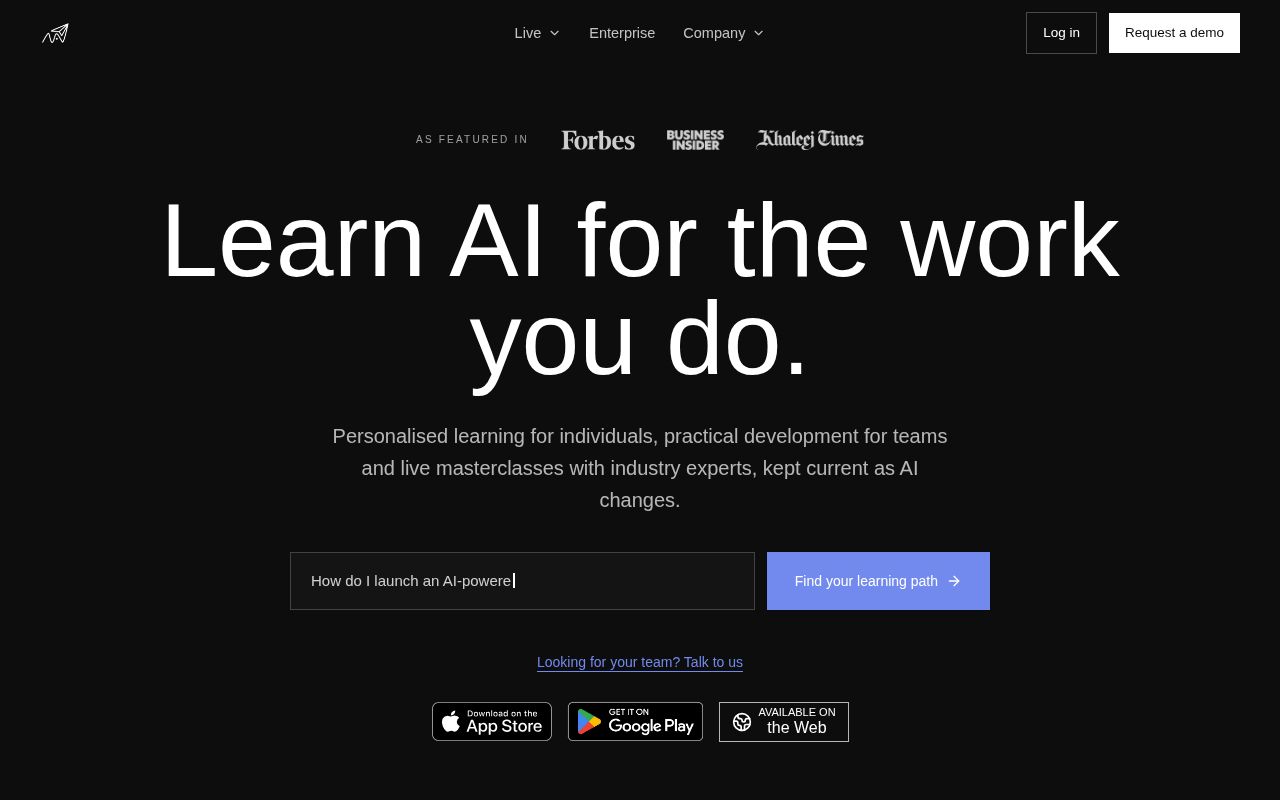 myAIcademy screenshot 1