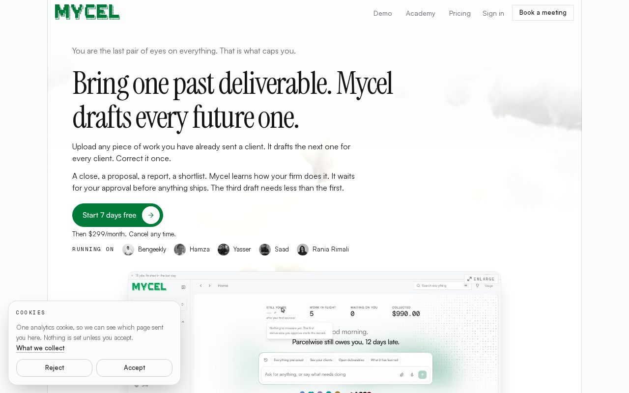 Mycel screenshot 1