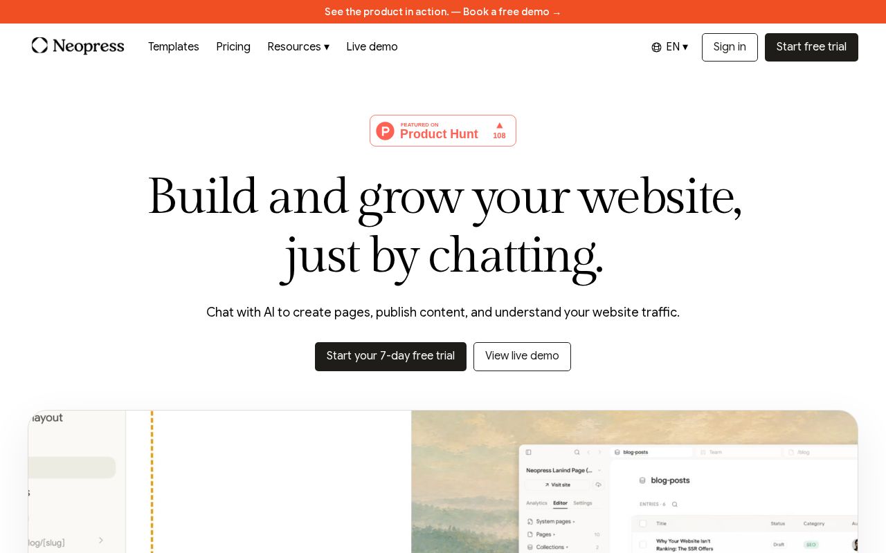 Neopress screenshot 1