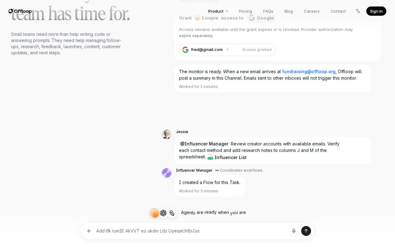 Offloop screenshot 2
