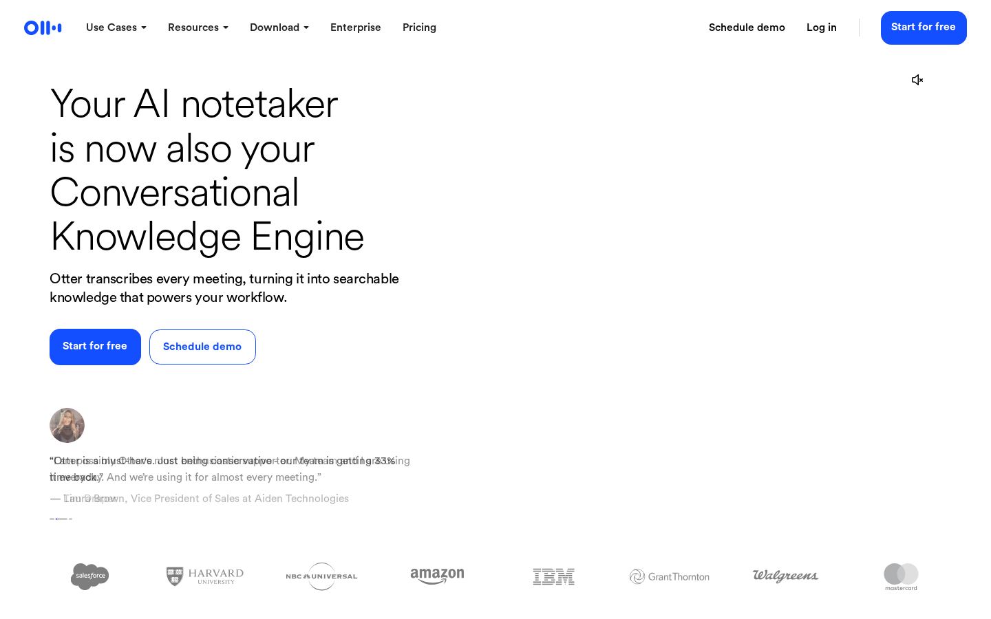 Otter.ai screenshot 1