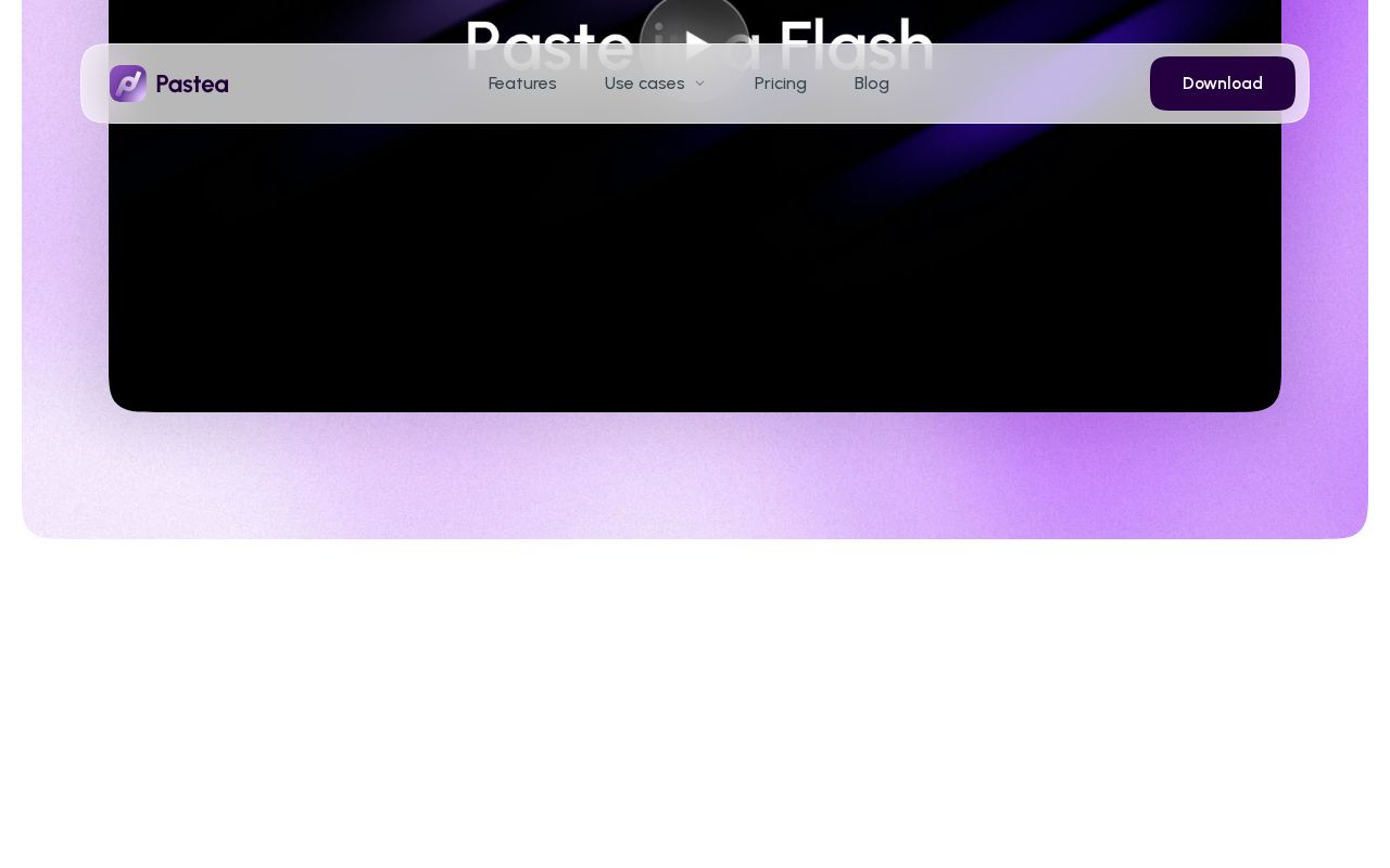 Pastea screenshot 2