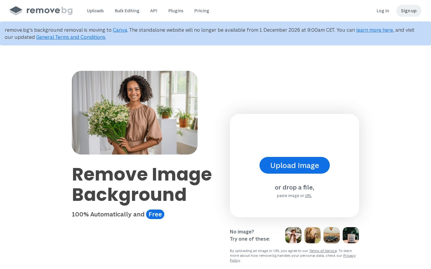remove.bg screenshot 1
